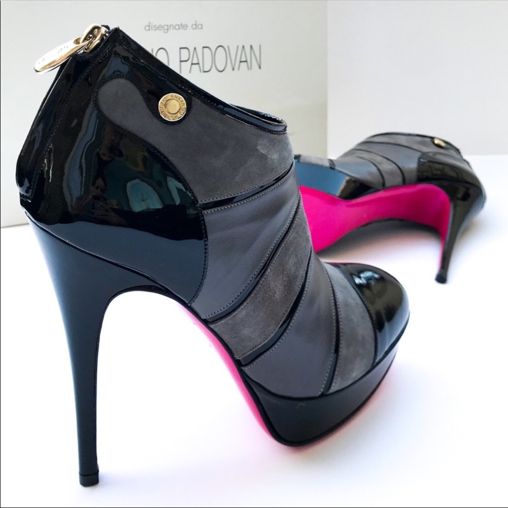 Luciano Padovan bootie heels
